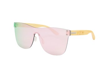 59°North Wheels frameless solglasögon roséguld/korall