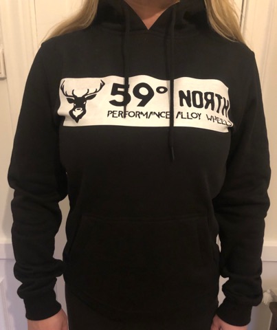 59 North Wheels Hoodie black 3