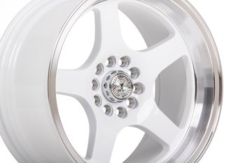 59°North Wheels D-004 8,5x17" ET10 5x100/5x108 white/polished lip