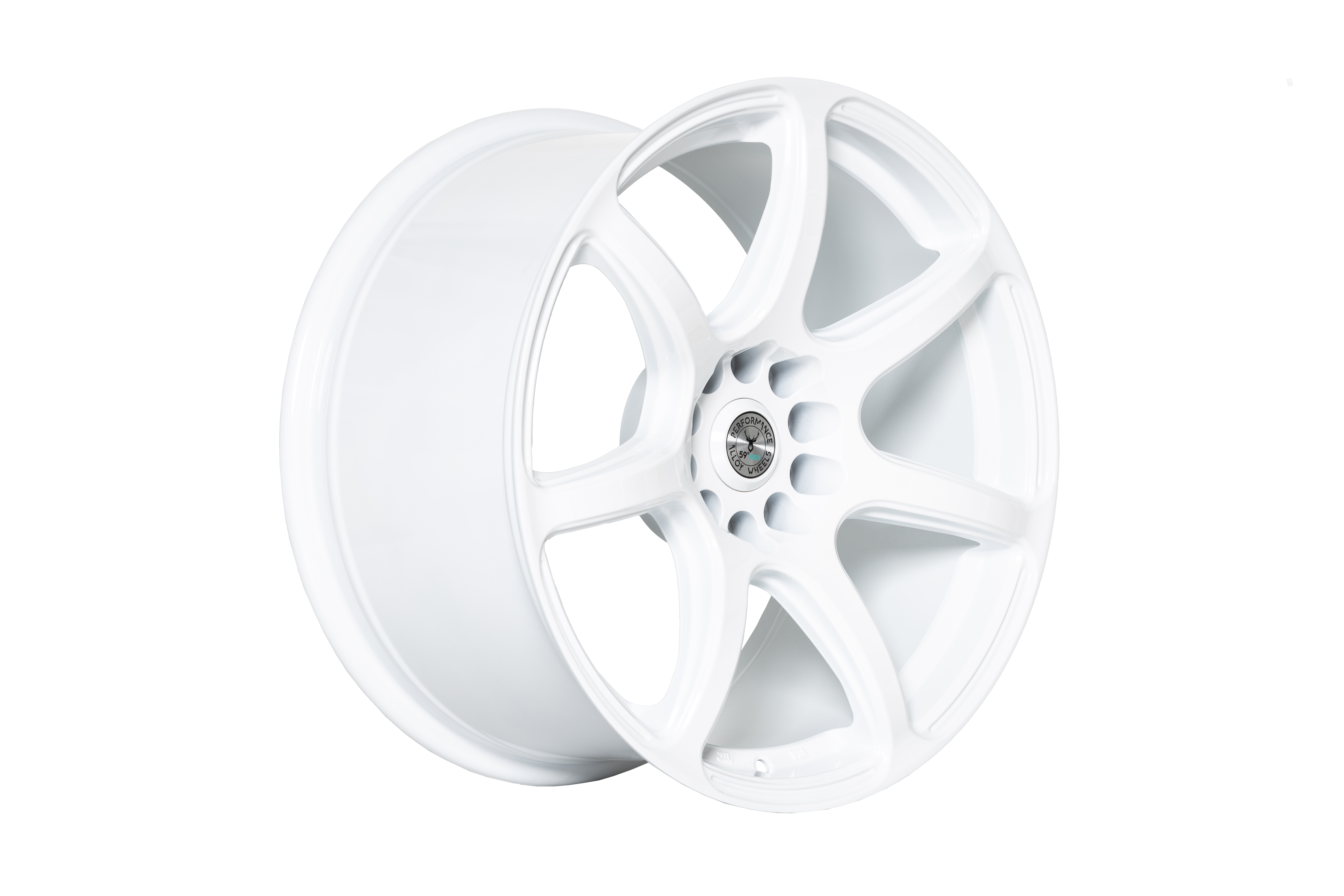 59°North Wheels D-009 9,5x18" ET22 5x114,3/5x120  full gloss white - 2