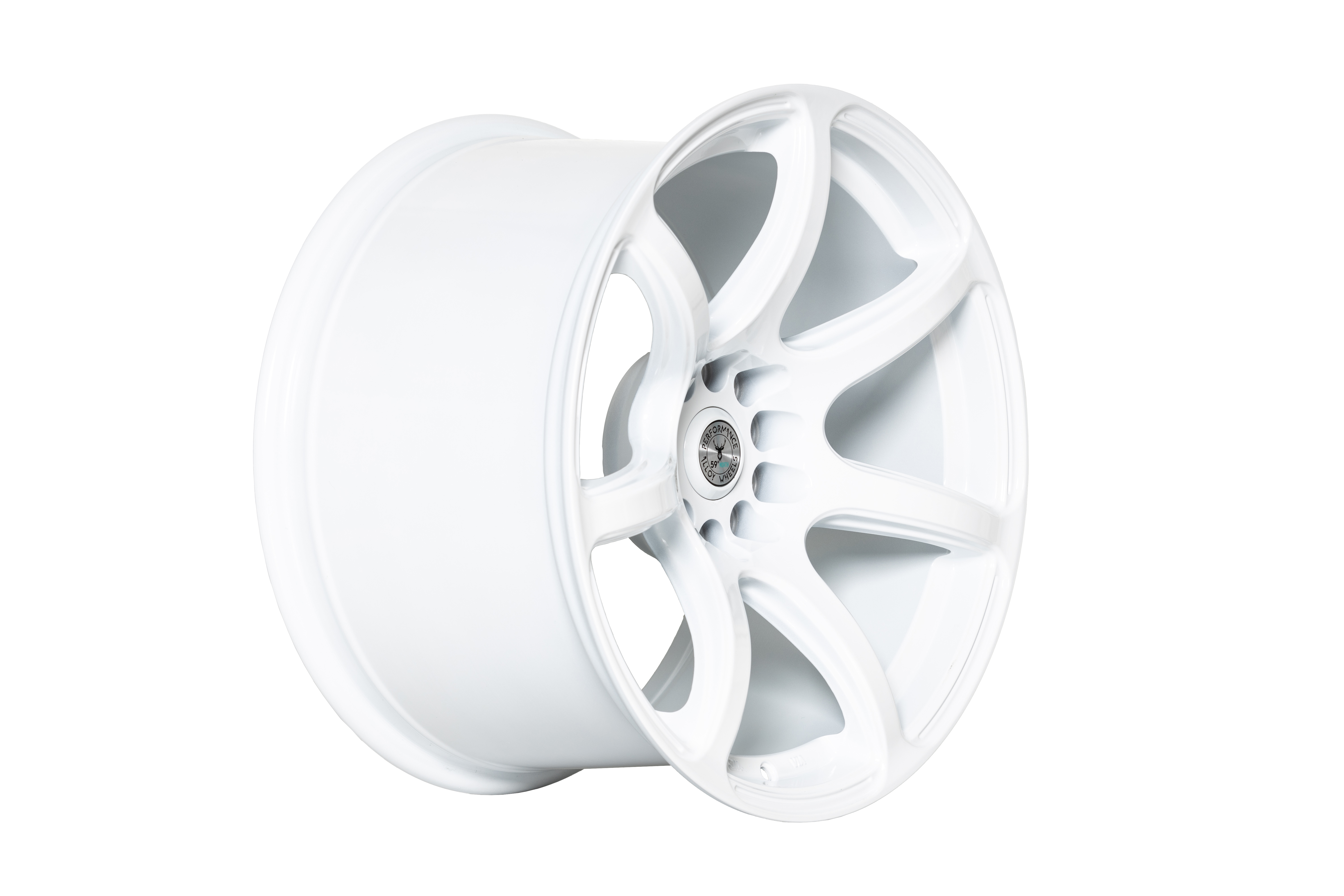 59°North Wheels D-009 10,5x18" ET15 5x114,3/5x120  full gloss white - 2