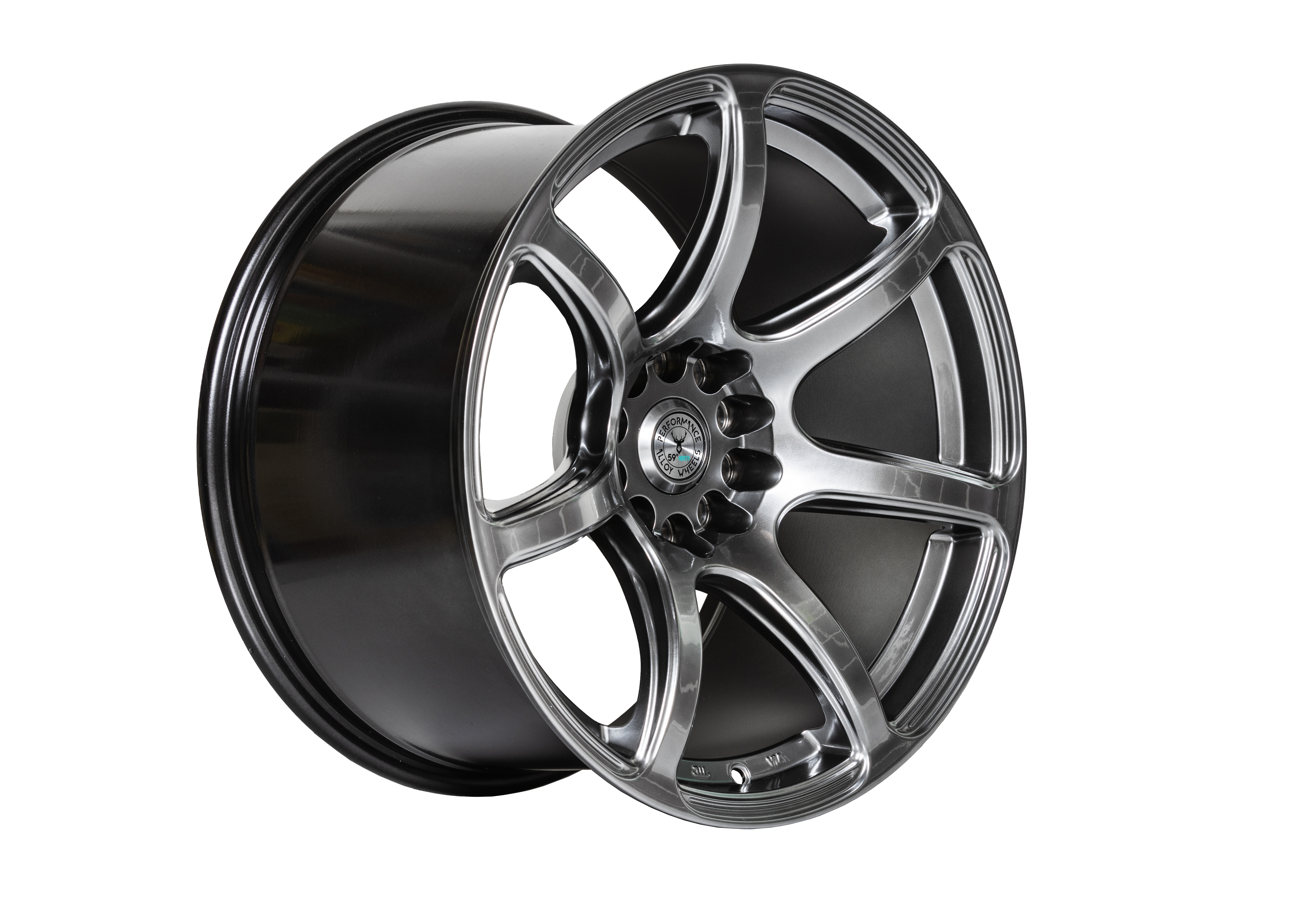 59°North Wheels D-009 10,5x18" ET15 5x114,3/5x120  Hyperblack - 2