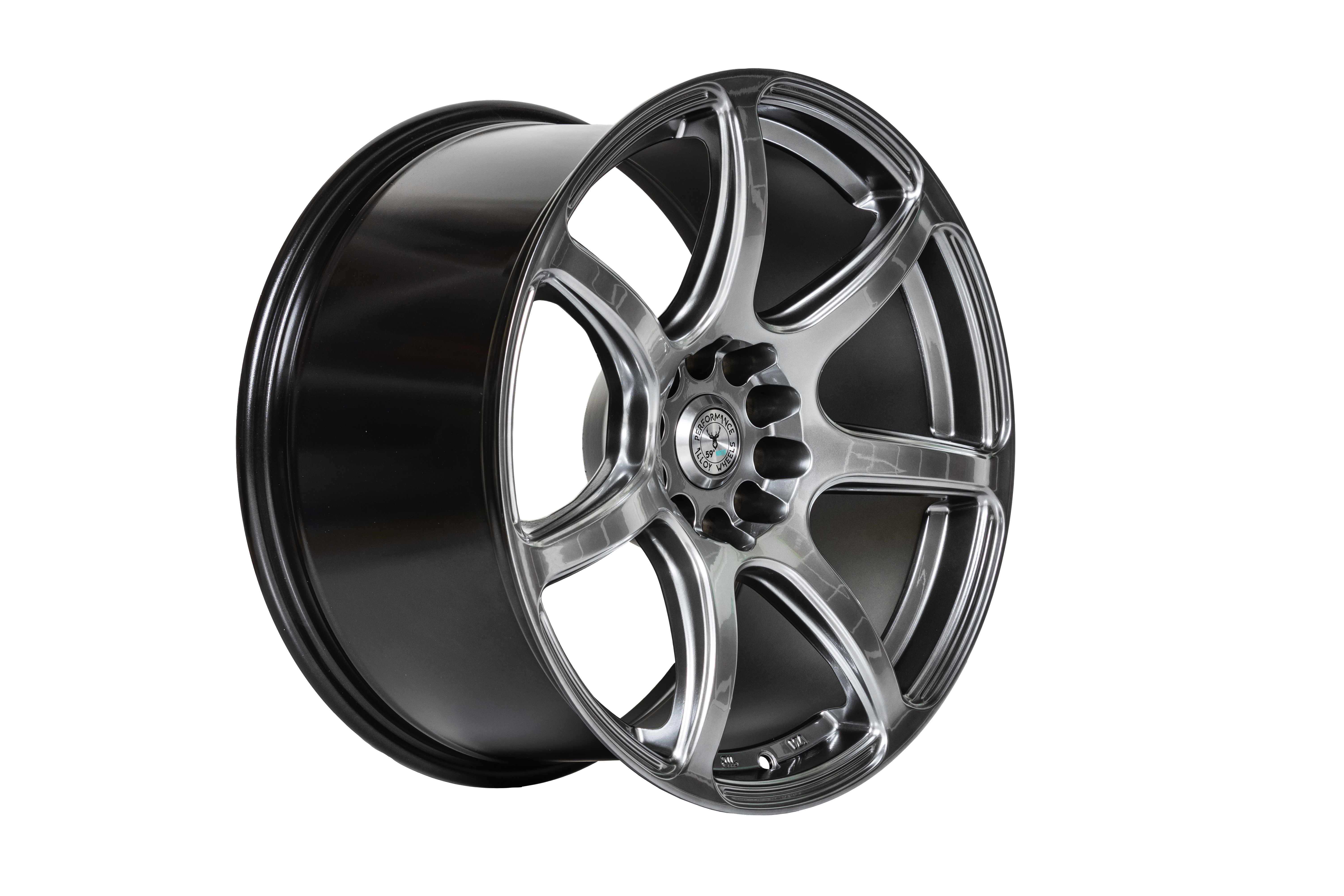 59°North Wheels D-009 9,5x18" ET22 5x100/108  Hyperblack - 2