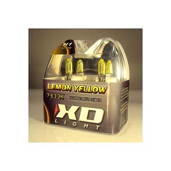 H11 LEMON YELLOW BULBS 2800K - 55W- PAIR IN BOX