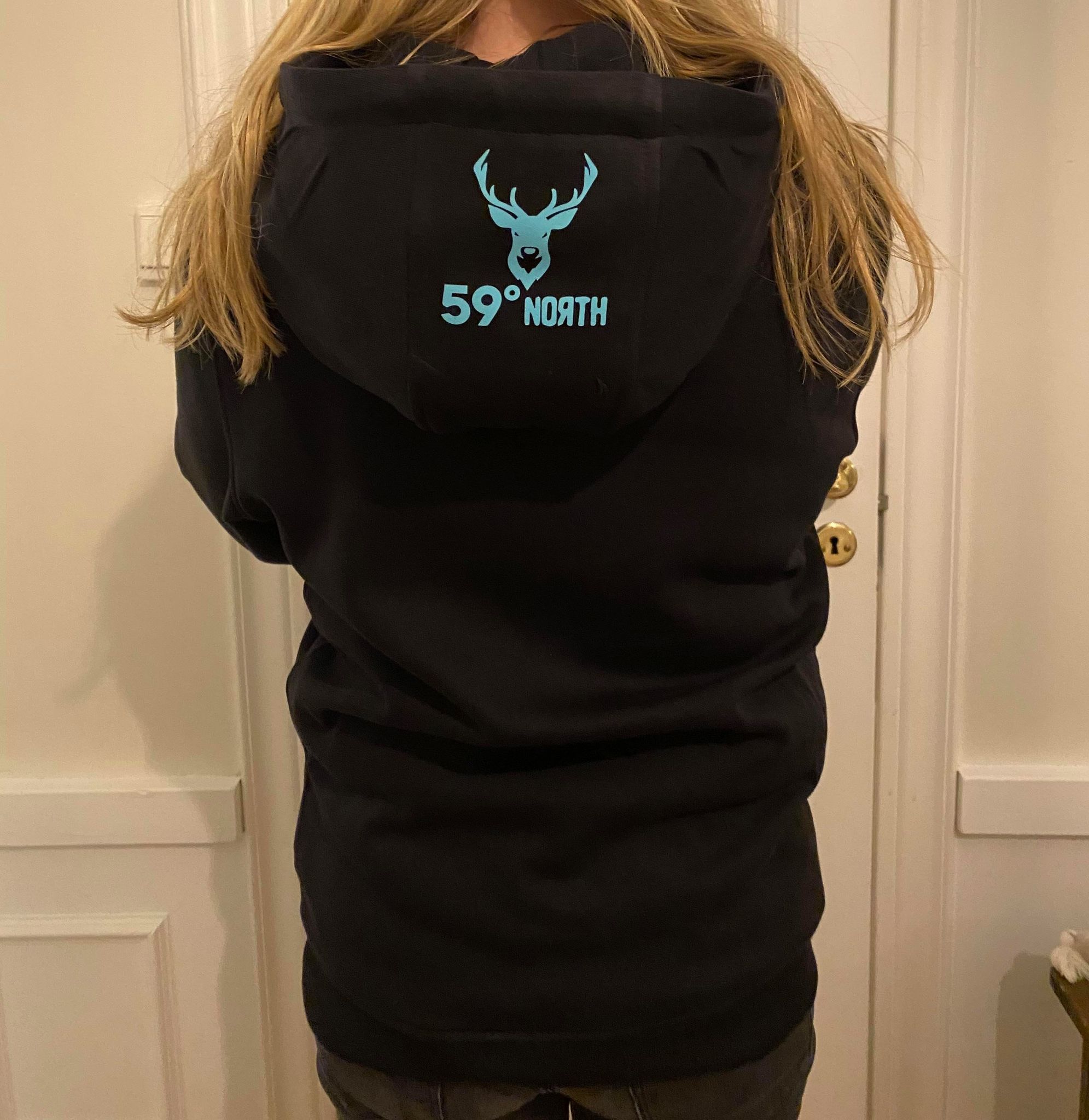 59 North Wheels Hoodie Black 2
