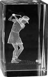 Golf 3D-glas Dam