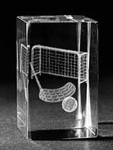 Innebandy 3D-glas