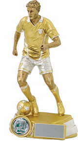 Fotbollsstatyett Guld