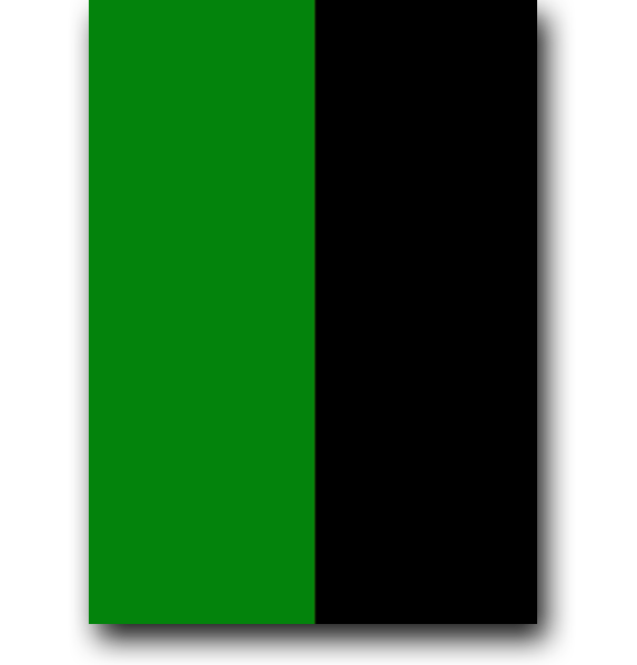 Grön/Svart