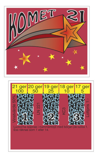 Komet 21 lotter