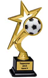 Stjärnstatyett fotboll