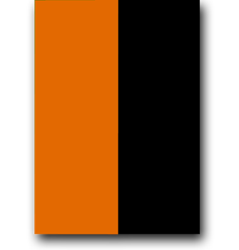 Orange/Svart