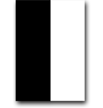 Svart/Vit