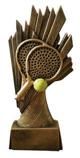 Padelstatyett inklusive gravyr