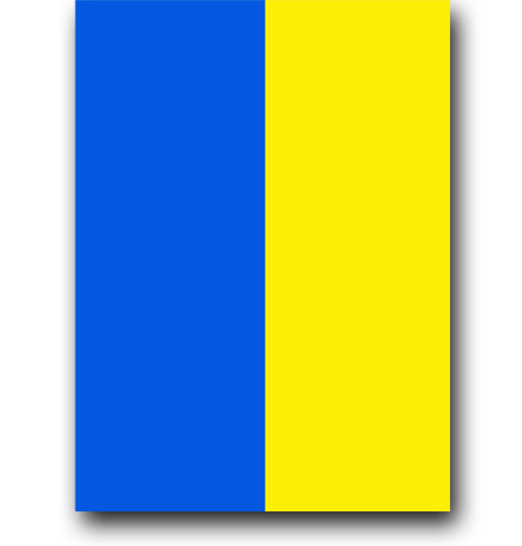 Blå/Gul