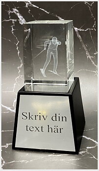 Längdskidor 3D-glas