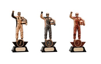 Motorsportstatyett Champion