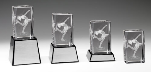Konståkning 3D-glas
