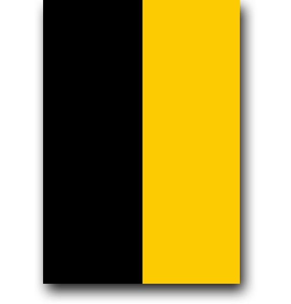 Svart/Gul