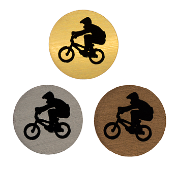 Cykel- BMX idrottsmotiv