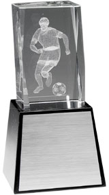Fotboll herr 3D-glas