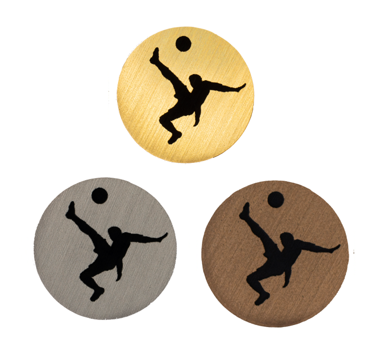 Fotboll- spelare herr idrottsmotiv