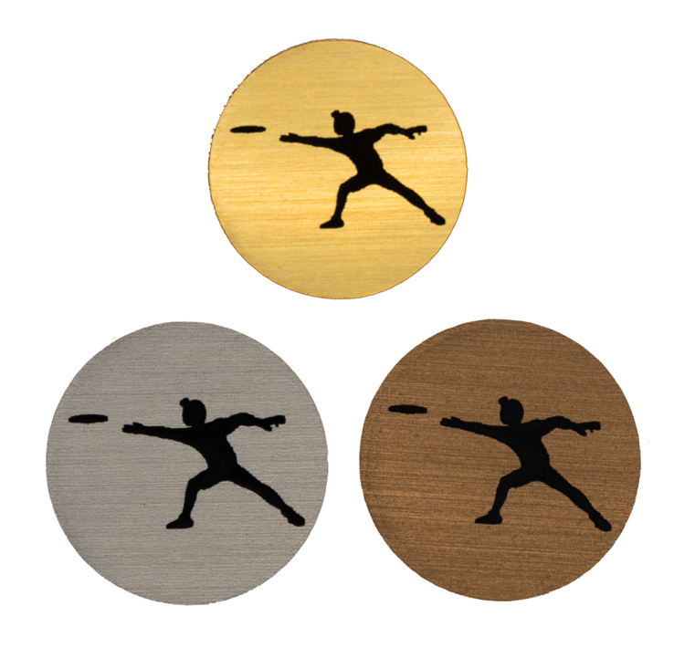 Frisbeekastare idrottsmotiv