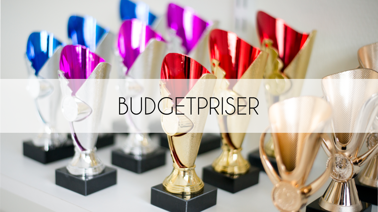 Budgetpriser