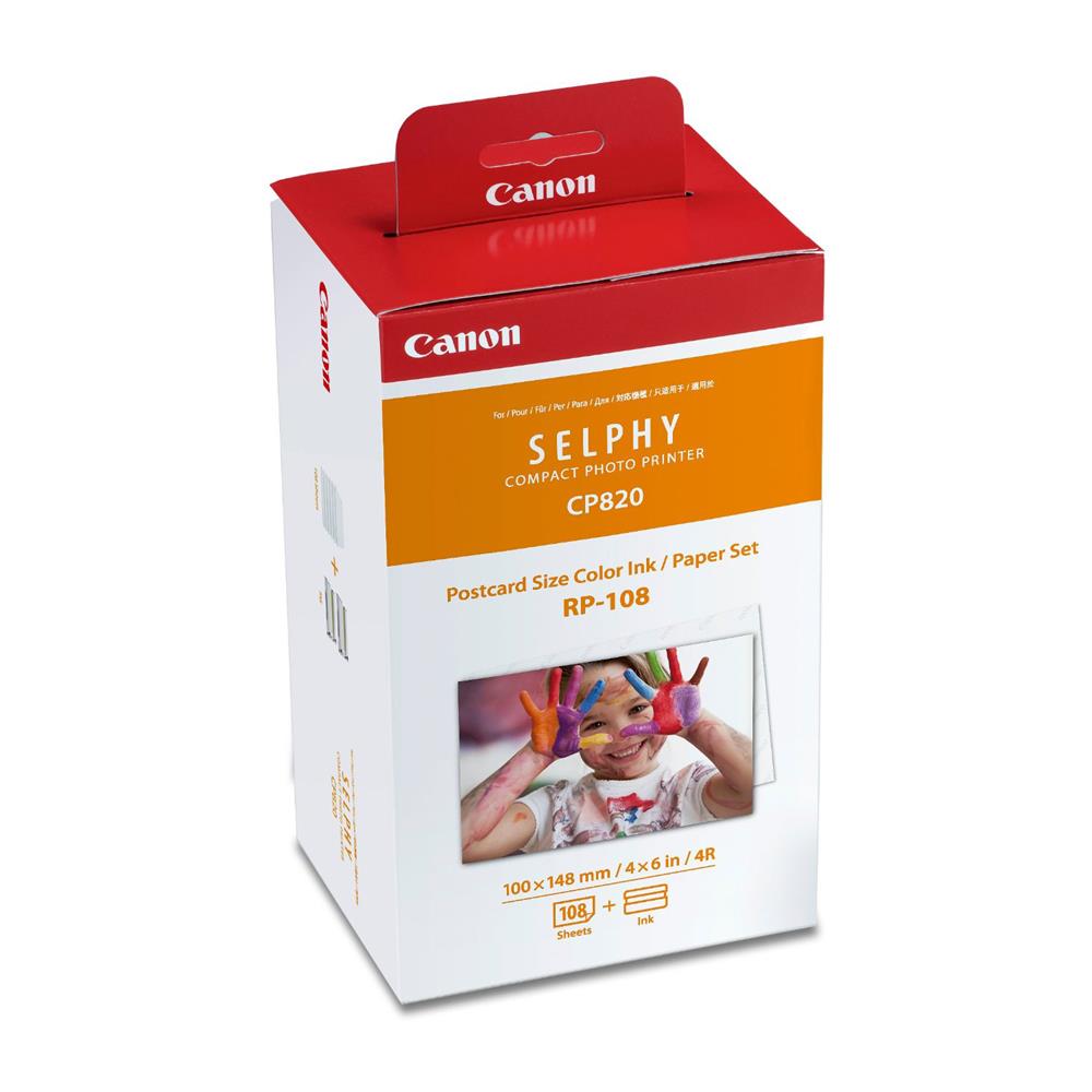 Canon Selphy Ink/PaperSet RP-108