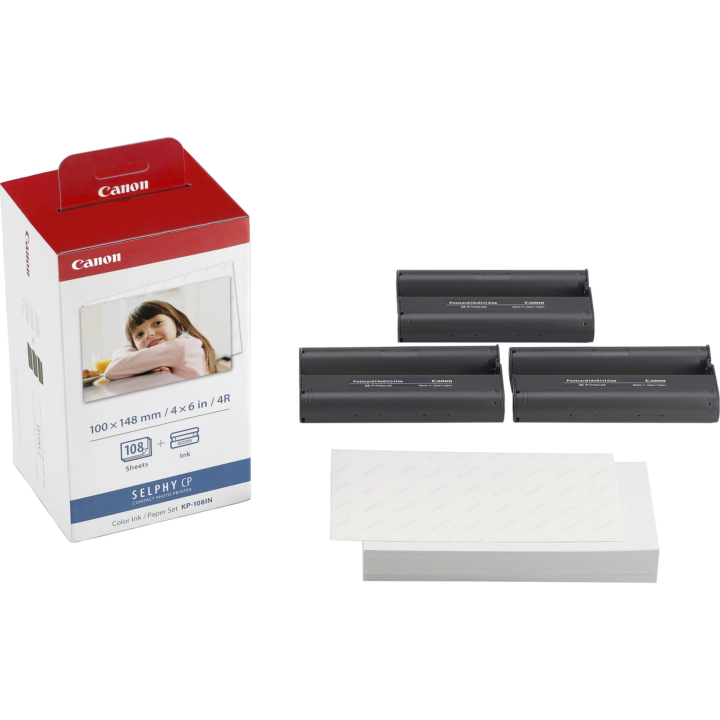 Canon Selphy  Ink/PaperSet KP-108 - 2
