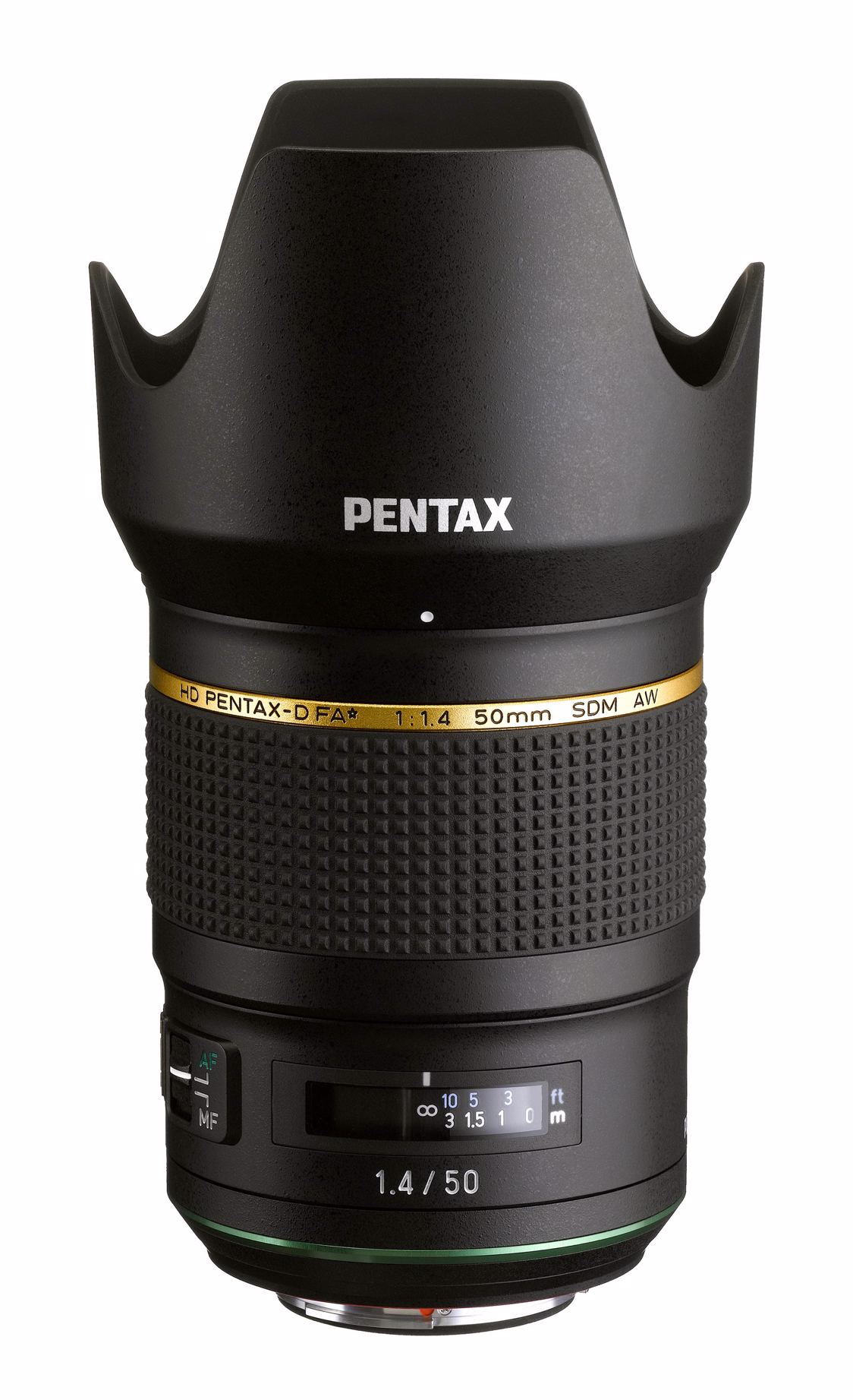 Ricoh/Pentax DSLR Lens 50mm 1.4 SDM AW FA - 2