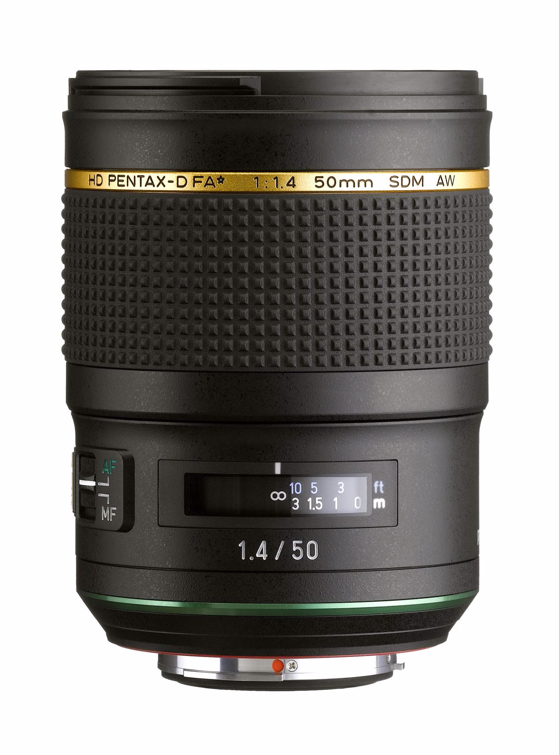 Ricoh/Pentax DSLR Lens 50mm 1.4 SDM AW FA - 3
