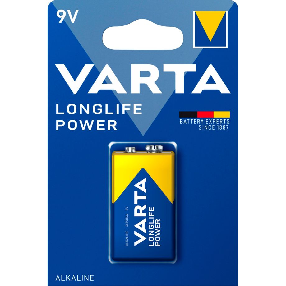 Varta 9 volt Longlife power