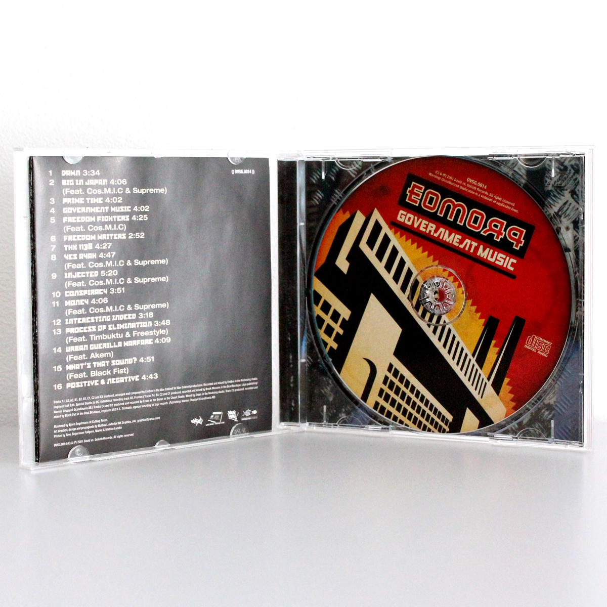Promoe - Government Music (CD) - 2