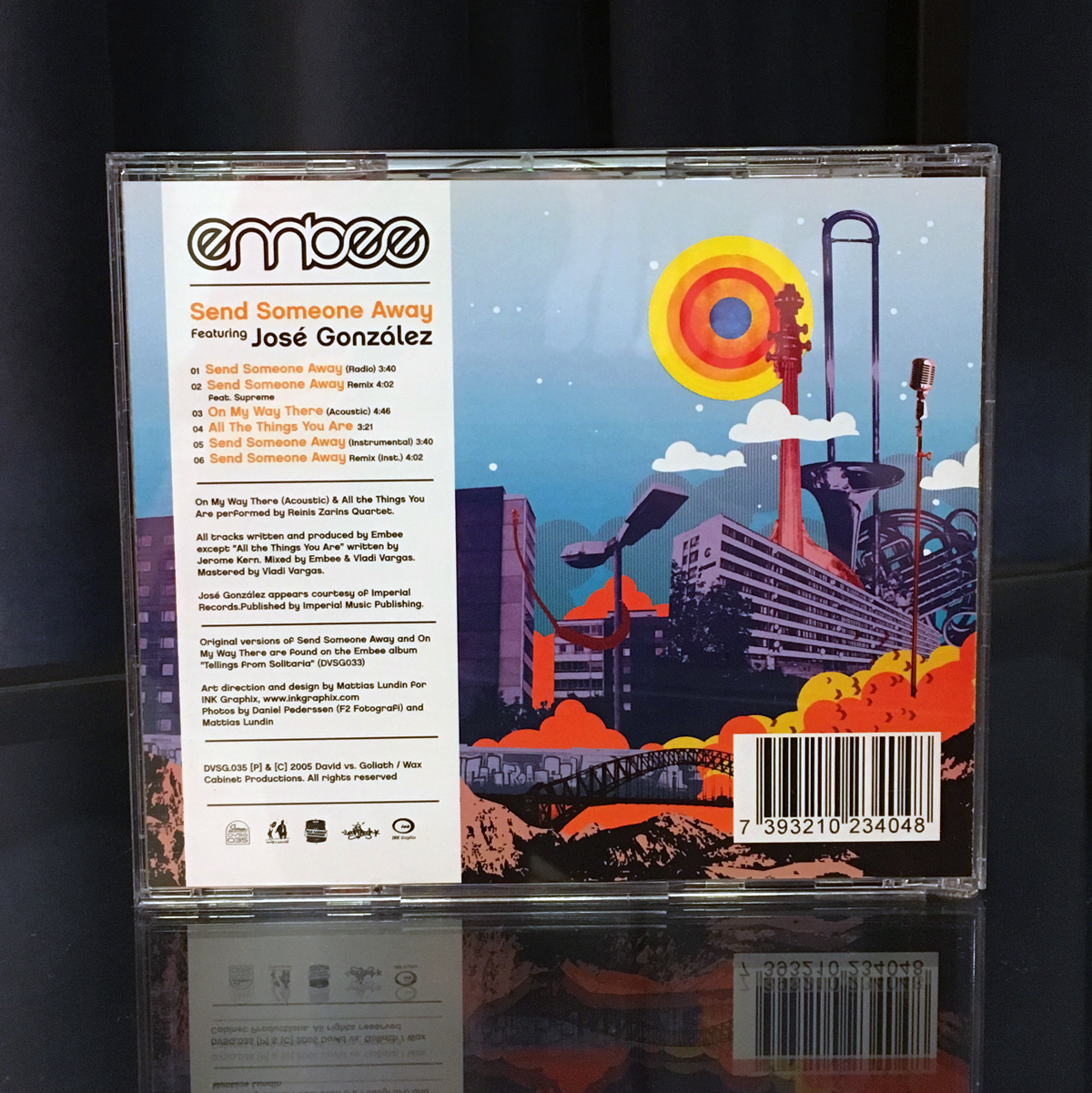 Embee - Send Someone Away (CD) - 3