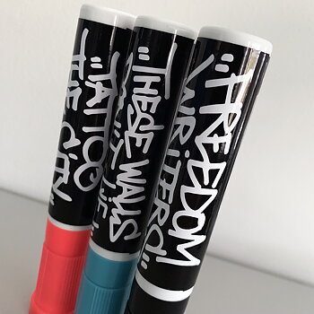 Promoe -  "Tattoo the City" Markers