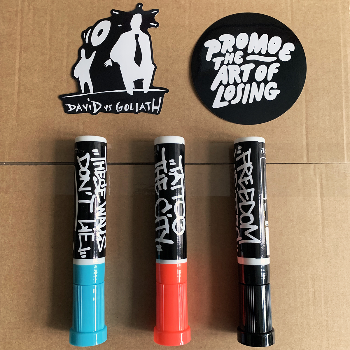 Promoe -  "Tattoo the City" Markers - 5