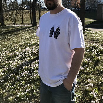 OP & Bjarne B Space Men Tee