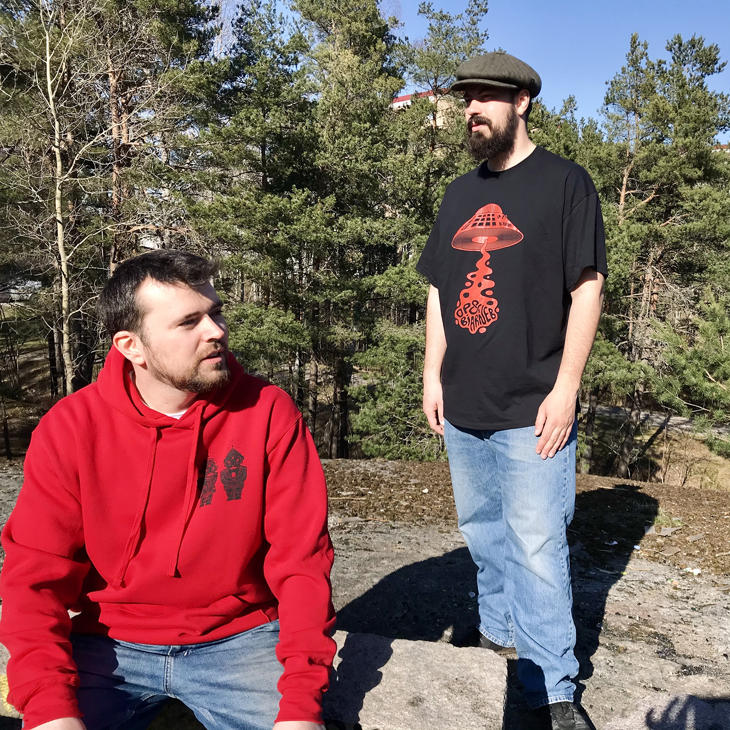 OP & Bjarne B Space Men Hoodie - 3