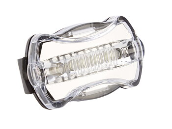 ABUS Alpha framlampa, Inkl fäste och batterier 
