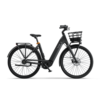  Ecoride  Ambassador 4 Mittmotor, Svart