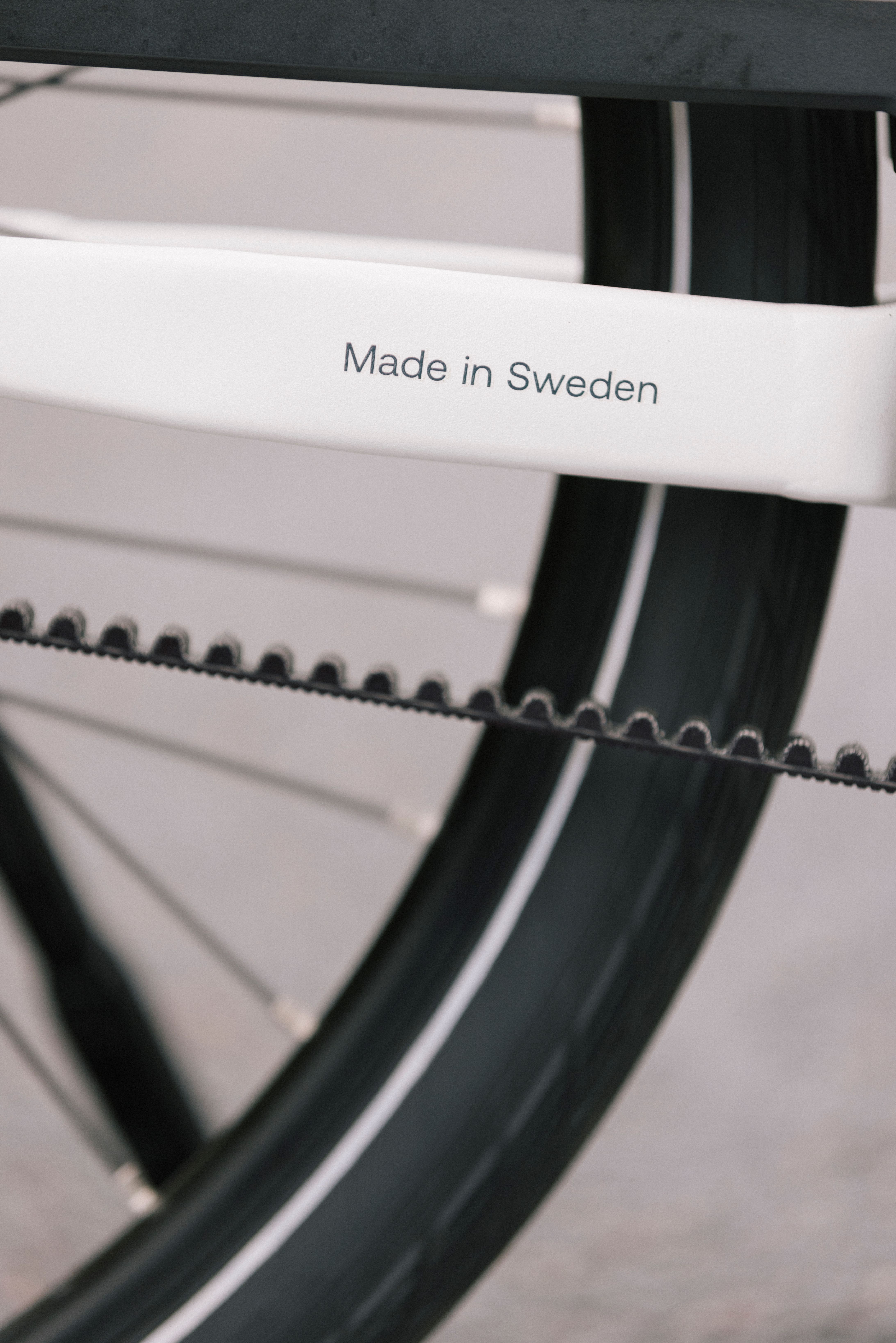  Ecoride  Ambassador 4 Mittmotor Belt Drive, Svart - 4