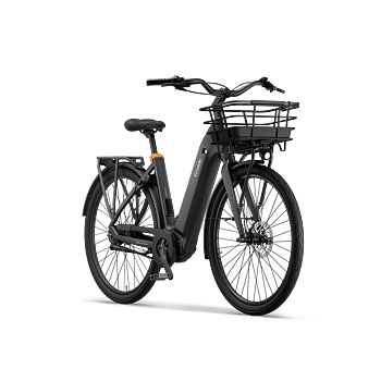  Ecoride  Ambassador 4 Mittmotor Belt Drive, Svart