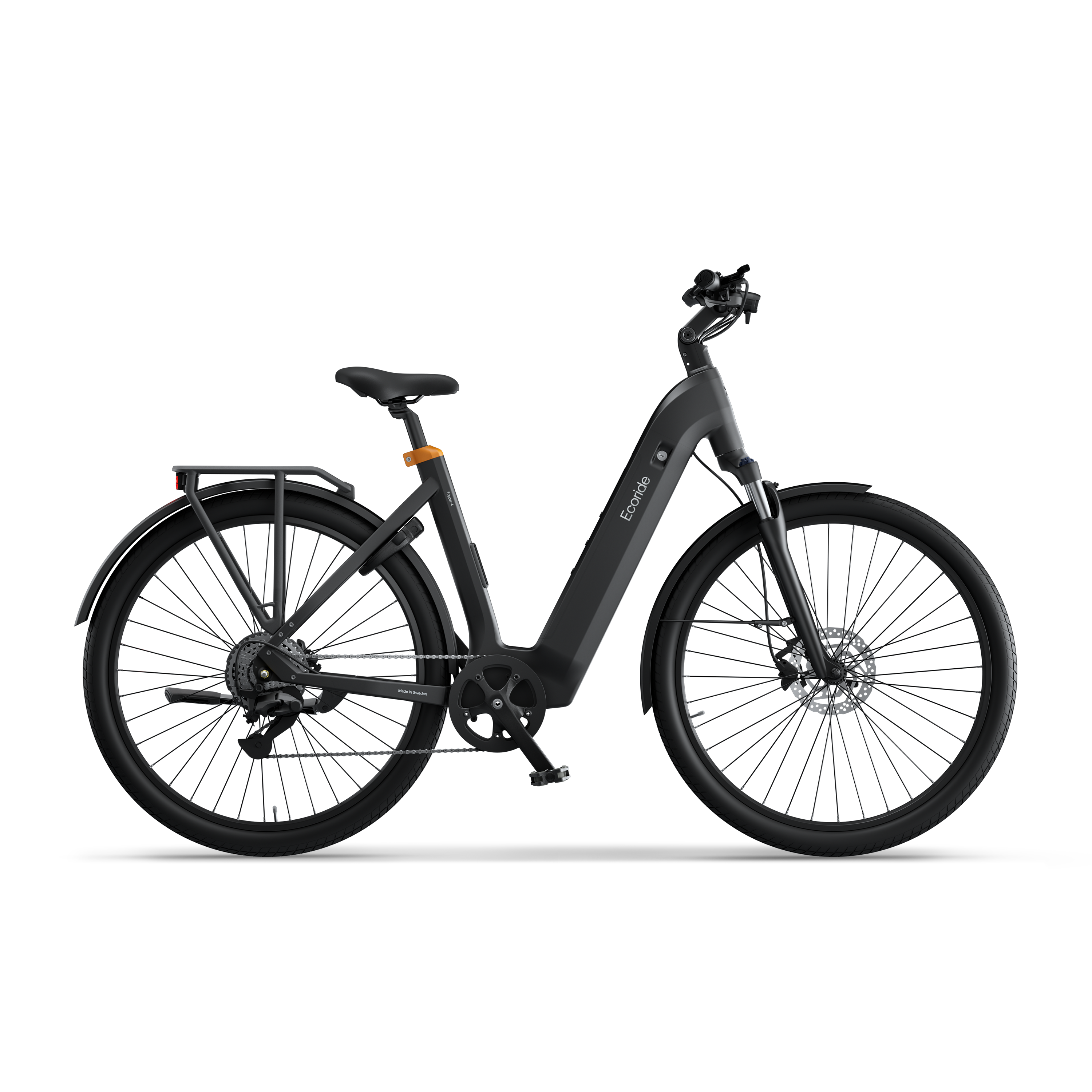 Ecoride Tripper 4 Mittmotor, Svart - 2