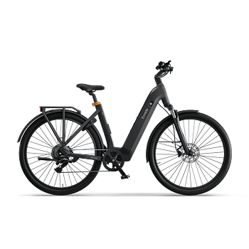  Ecoride Tripper 4 Mittmotor, Svart