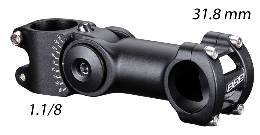 BBB Styrstam HighSix 31,8 x 110mm