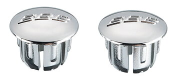 BBB Styrändplugg racer chrome pinpack par