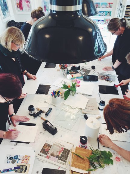 "Eget datum" Workshop i Grafiskt tryck