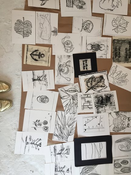 "Eget datum" Workshop i Grafiskt tryck