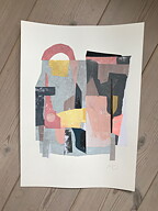 Collage "Terracotta house 1"